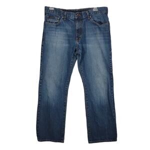 Calvin Klein Men's 36x31 Bootcut Dark Denim Jeans Egyptian Cotton Classic Y2K